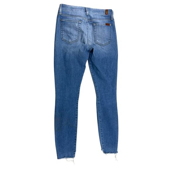 7 For all Mankind the ankle skinny Jeans size 26 - Picture 9 of 9